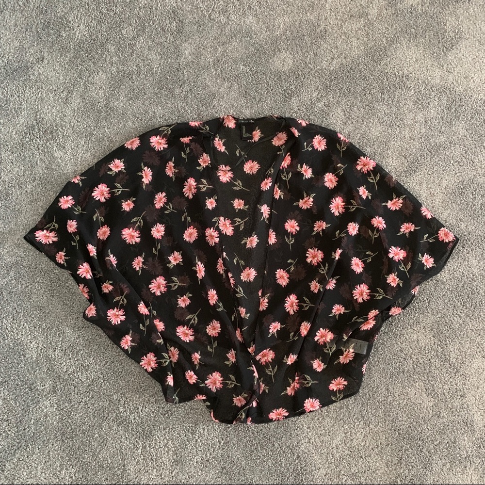 Forever 21 Floral Kimono